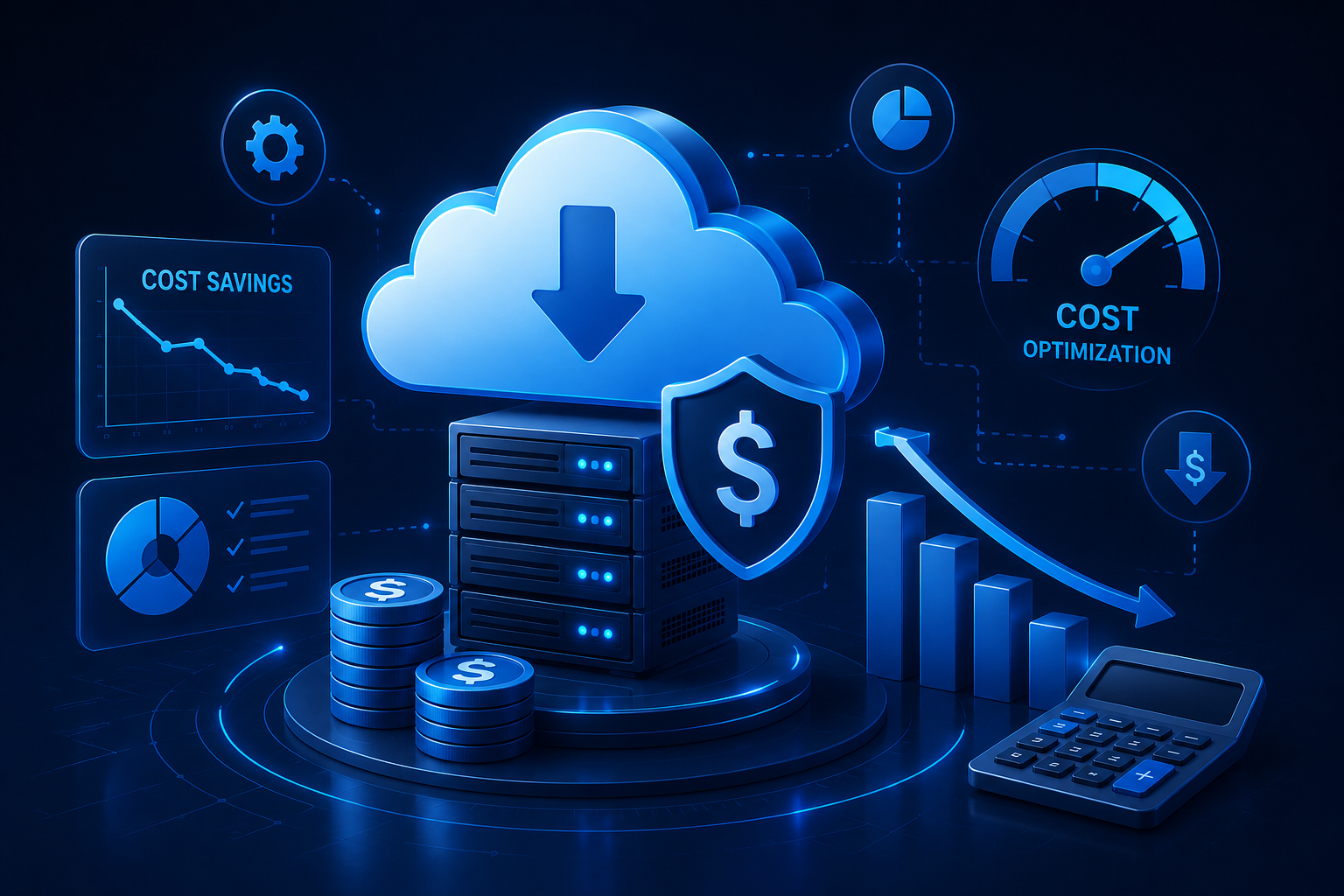 Cloud cost optimization dashboard